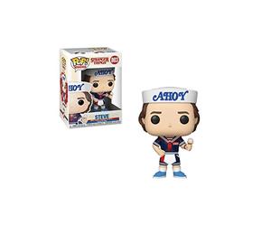 Funko Pop! Vinyl: Television: Stranger Things: Steve Harrington with Hat And Ice Cream- Figura in Vinile da Collezione - Idea Regalo - Merchandising Ufficiale - Giocattoli per Bambini e Adulti