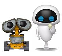 FUNKO Pop Wall-E & Eve with Lightbulb 2 Pack, One Size