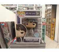 FUNKO POP WEDNESDAY ADDAMS 1311 - METALLIC SPECIAL - MERCOLEDI' + PROTECTOR