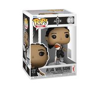 Funko Pop! WNBA: Aces - A'ja Wilson - WNBA Players - Figura in Vinile da Collezione - Idea Regalo - Merchandising Ufficiale - Giocattoli per Bambini e Adulti - Sports Fans