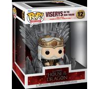 Funko Pop Deluxe Il Trono di Spade: La Casata del Drago Viserys sul Trono di Spade