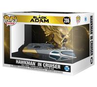 FUNKO POP RIDES BLACK ADAM HAWKMAN IN CRUISER 286 VINYL FIGURE