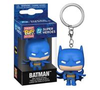 Funko Pop! Keychain: DC New Classics - Batman - DC Comics- Mini Figura in Vinile da Collezione Novità Portachiavi - Riempitivi per Calze - Idea Regalo - Merchandising Ufficiale - Minifigure