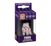 Funko Pop! Keychain: Wednesday - Thing- Mini Figura in Vinile da Collezione Novità Portachiavi - Riempitivi per Calze - Idea Regalo - Merchandising Ufficiale - TV Fans - Minifigure