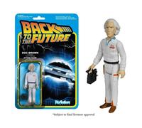 Funko ReAction Ritorno Al Futuro Doc Brown Action Figure