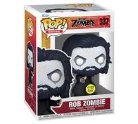 Funko Rob Zombie Rob Zombie Rocks! (Glow in The Dark) Vinyl Figur 337 Unisex Pop! Standard PVC