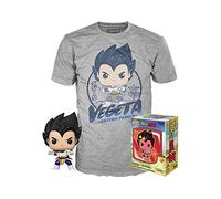 Funko - Set Figura Pop & Tee Dragon Ball Z Vegeta Does Not Apply, 43067, Multicolour, One Size