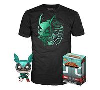 Funko Set Figura Pop e T-shirt My Hero Academia Deku con casco Taglia S