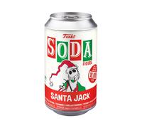 Funko Soda: Nightmare Before Christmas Santa Jack Figura Da 4.25" In Una Lattina