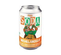 Funko Vinyl SODA: Teenage Mutant Ninja Turtles - (Teenage Mutant Ninja Turtles (TMNT)) - Michelangelo - 1/6 Odds For Rare Chase Variant - Tartarughe Ninja - Figura in Vinile da Collezione