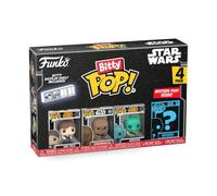 Funko Star Wars Han Solo, Chewbacca, Greedo + Mystery Figure (Bitty Pop! 4 Pack) vinyl figurines Unisex Bitty Pop!