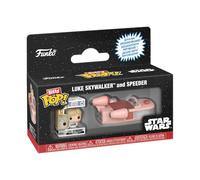Figura - Star Wars: Funko Bitty Pop Ride - Luke With Speeder