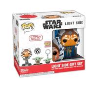 Funko Star Wars Light Side Set regalo, Pop Vinyl Figure con Mystery Mini e Porta