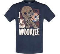 Funko Star Wars - Like That Wookie Unisex T-Shirt Blu XL 100% Cotone Regular