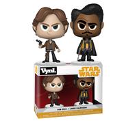 Funko Star Wars Solo Han e Lando da collezione stilizzati in vinile, confezione