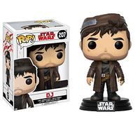 Funko- Star Wars The Last Jedi-Dj Figurina, Stella, Multicolore, 9 cm, 14761