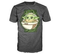 Funko Star Wars The Mandalorian Loose Pop! T-Shirt Bambino a Bordo, L