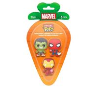 Avenger: 3-Pack carrot Pocket Pop - Hulk, Spiderman & Iron Man