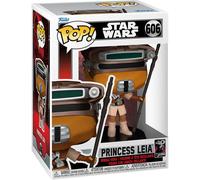 FUNKO POP! Star Wars: Return of the Jedi 40th- Leia (Boushh) #606