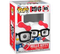 Hello Kitty Pop Sanrio Figure Vinile Hello Kitty Nerd 9 Cm Funko
