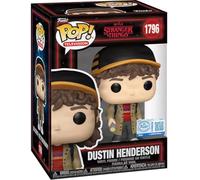 Funko Stranger Things Dustin Henderson con torcia RS Pop in vinile, altezza 10,6 cm