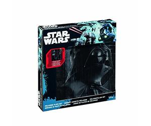 Funko SW04001 Star Wars Rogue One: Plate: Villains, Melamine, Black, 20.5 x 2 x 20.5 cm