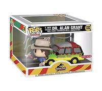 Funko T. REX BREAKOUT: DR. Alan GRANT JURASSIC PARK - Statuetta in vinile nero