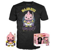 Funko T-shirt Esclusiva A Maniche Corte Di Majin Buu Dragon Ball Z