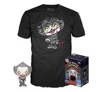 Set Figura Pop & Tee It 2 Pennywise Taglia M Esclusiva Funko