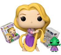 Funko Tangled 15th Anniversary Rapunzel con Pascal Buddy + ToyBop Protector: Disney Pop! Animation Movies Vinyl Figure (Bundled con Pro-Deluxe Pop Protector Collector Case Box Gift Set)