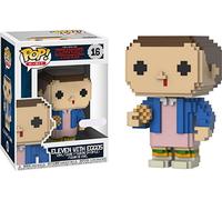 Funko Things, 8, Bit Pop Eleven Stranger Things Figurina, Multicolore, 9 cm, 23429, Esclusivo Amazon