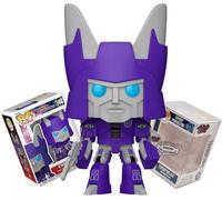 Funko Transformers - Cyclonus with Blaster + Pop Protector: Pop! Retro Toys Vinyl Figure (set regalo in bundle con custodia protettiva ToyBop Box)
