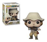 Funko Usopp: One Piece x POP! Animation Vinyl Figure & 1 PET Plastic Graphical Protector Bundle [#401 / 32717 - B]