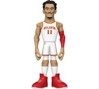 Funko Vinyl Gold 12": NBA - Trae Young - Probabilità di 1/6 per la Variante Chase - Figura D'azione in Vinile da Collezione - Idea Regalo per il Compleanno - Merchandising Ufficiale e Display