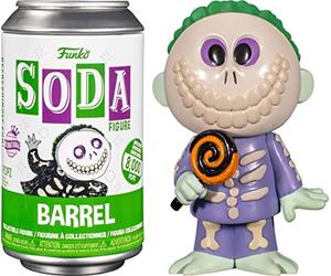 Funko Vinyl SODA: Disney The Nightmare Before Christmas - Barrel - Probabilità di 1/6 per la Variante Chase - - (Styles May Vary) - Figura in Vinile da Collezione - Idea Regalo - Movies Fans