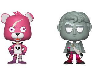 Funko Vynl 4" 2-Pack: Fortnite: Cuddle Team Leader & Love Ranger Pop Vinyl Figur