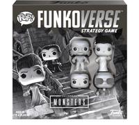 Funkoverse Universal Monsters 100 Confezione da 4 giochi di strategia altamente