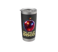 Funky Fruit Disco Ball Arty Apple Party Lovers Joy Of Disco Bicchiere termico in acciaio inox doppia parete