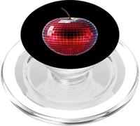 Funky Fruit Disco Ball - Arty Apple Vegan Party Lover PopSockets PopGrip per MagSafe