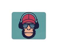 Funky Monkey Music Maker Tappetino mouse pad - DJ Chimp Danza Stereo Fun regalo # 14692