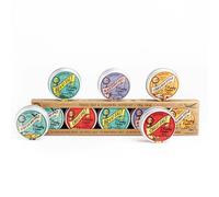 Funky Ouma spezie multiuso, set regalo BBQ Rub - 5 mini lattine gourmet da 15...