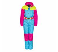 FunkyAlps - Tuta da sci anni '80 - Unisex retrò - Antivento e impermeabile - Perfetto per gli sci Après - Disponibile nelle taglie dalla S alla XXL
