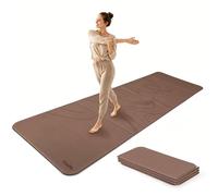 FunLife Tappetino da yoga XXL, 190 × 66 cm, 10 mm, pieghevole | Extra spesso e antiscivolo. Ideale per yoga, pilates, ginnastica e allenamento a casa, in palestra o all'aperto.