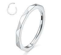 FUNLMO 20G 18G 16G 12G naso anello cerchio conchiglia Rook Daith Helix trago Piercing gioielli 316L cartilagine orecchino conchiglia orecchino anello setto gioielli pancia labbro anello anello 5 mm a
