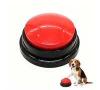Funmo Buzzer con suono e funzione di registrazione, giocattolo di intelligenza per cani, adatto per l'addestramento degli animali domestici