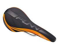 Funn Adlib Sella per mountain bike con guida in CrMo - per ciclisti Downhill, Enduro, XC e Trail (Arancione)