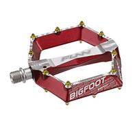 Funn Big Foot Evo Pedali Ciclo, Rosso, 105 x 102 x 16.8 mm