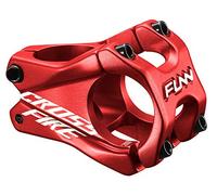 FUNN Crossfire Attacco Manubrio per Mountain Bike con Morsetto da 31,8 mm - Attacco Manubrio in Lega Leggera e Resistente per Mountain Bike e BMX Bike, Lunghezza 35 mm (Rosso)