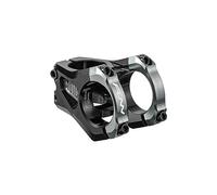 FUNN Equalizer Attacco Manubrio per Bicicletta Senza Rialzo - Lunghezza 35mm con Morsetto Manubrio da 31.8mm, Attacco Manubrio in Lega Leggera a 0 Gradi per Mountain Bike e BMX Bike (Grigio)