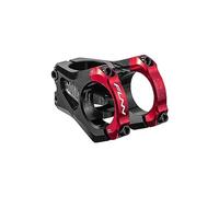 FUNN Equalizer Attacco Manubrio per Bicicletta Senza Rialzo - Lunghezza 35mm con Morsetto Manubrio da 31.8mm, Attacco Manubrio in Lega Leggera a 0 Gradi per Mountain Bike e BMX Bike (Rosso)